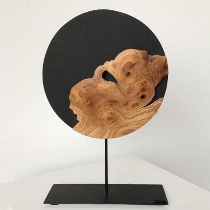Skulptur Yugen Orme von Agnès K. | Skulptur Abstrakt Holz Minimalistisch