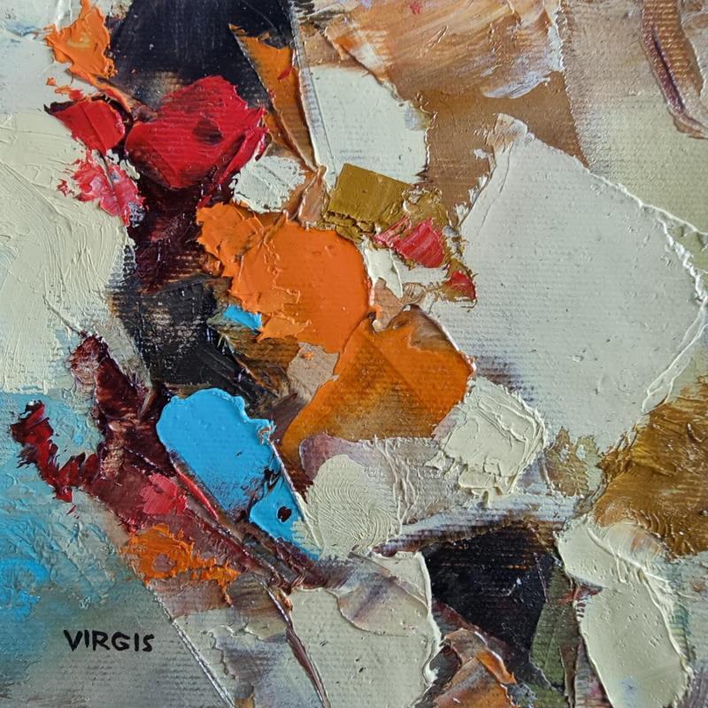 Gemälde Coast to coast von Virgis | Gemälde Abstrakt Minimalistisch Öl