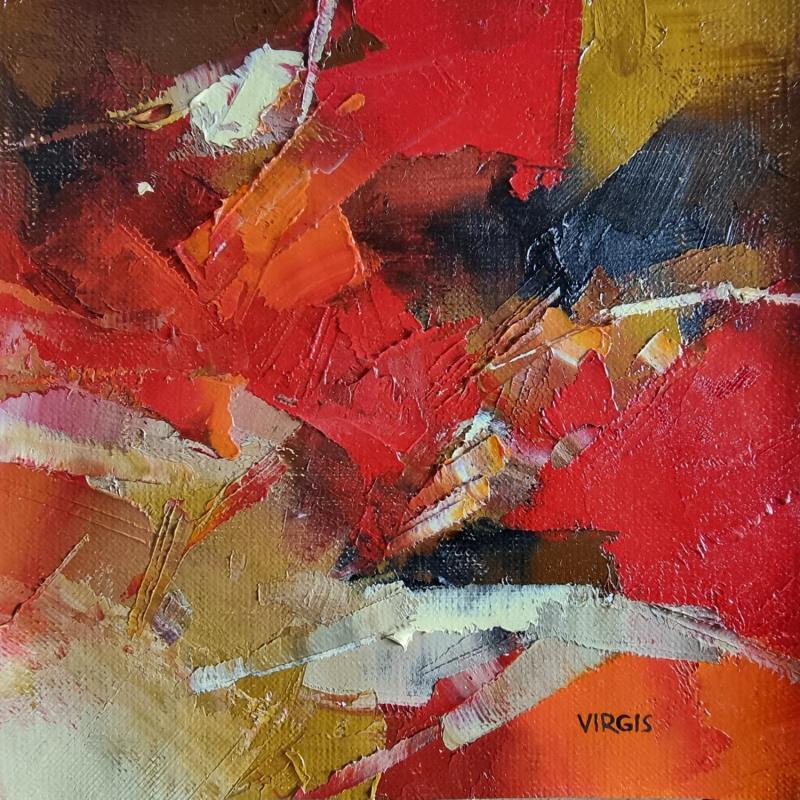 Gemälde Deep feel von Virgis | Gemälde Abstrakt Minimalistisch Öl