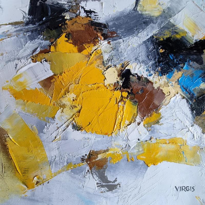 Gemälde Weekend II von Virgis | Gemälde Abstrakt Minimalistisch Öl