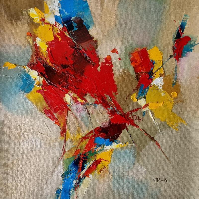 Painting Random moments by Virgis | Painting Abstract Minimalist Oil