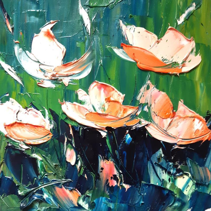 Painting SALMON by Laura Rose | Painting Figurative Nature Oil