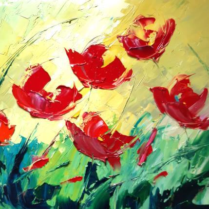 Painting RED by Laura Rose | Painting Figurative Oil Nature