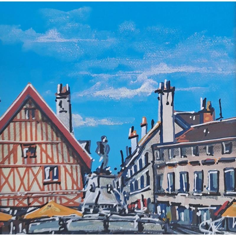 Painting Le Bareuzai Dijon by Touras Sophie-Kim  | Painting Realism Oil Still-life
