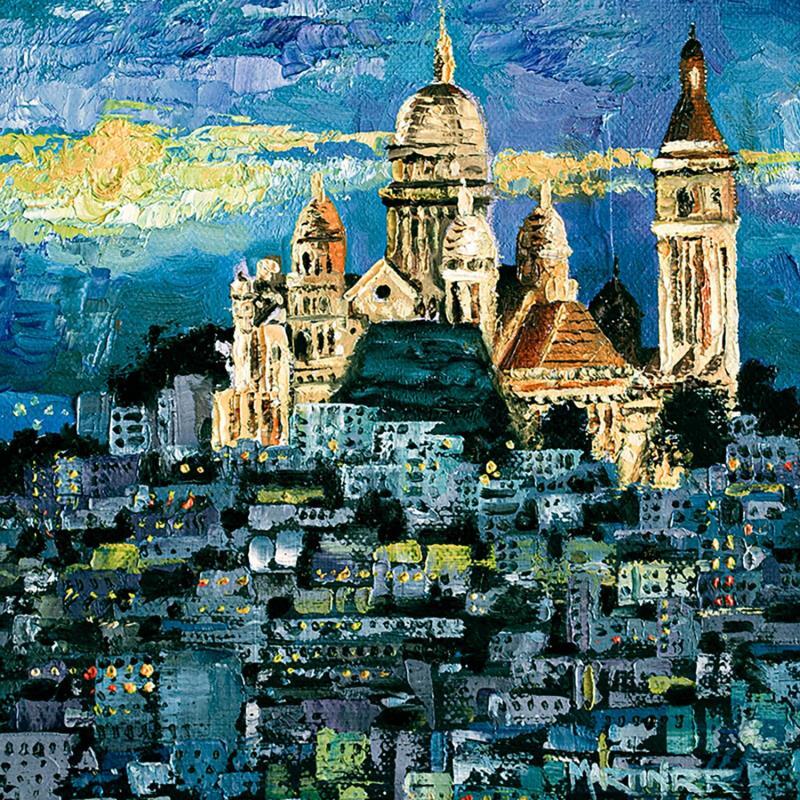 Gemälde MONTMARTRE von Rodriguez Rio Martin | Gemälde Impressionismus Urban Öl