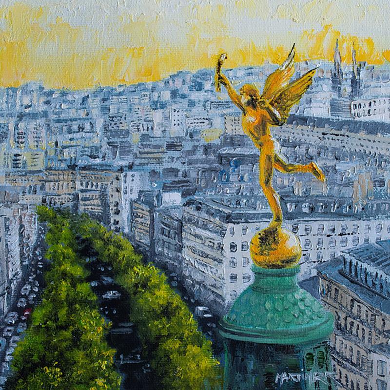 Peinture ANGEL SOLEDAD par Rodriguez Rio Martin | Tableau Impressionnisme Urbain Huile