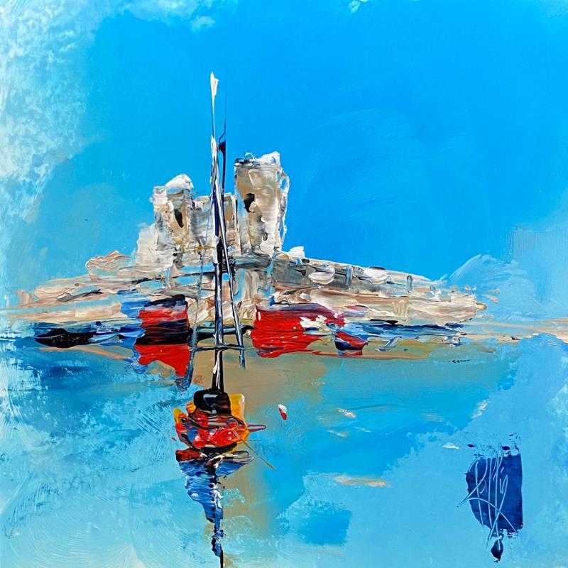 Painting Plaisir by Raffin Christian | Painting Figurative Marine Oil
