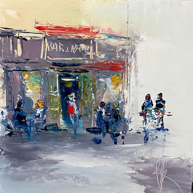 Painting Bar des 13 coins by Raffin Christian | Painting Figurative Oil Urban