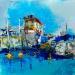 Gemälde Bord de mer von Raffin Christian | Gemälde Figurativ Urban Öl