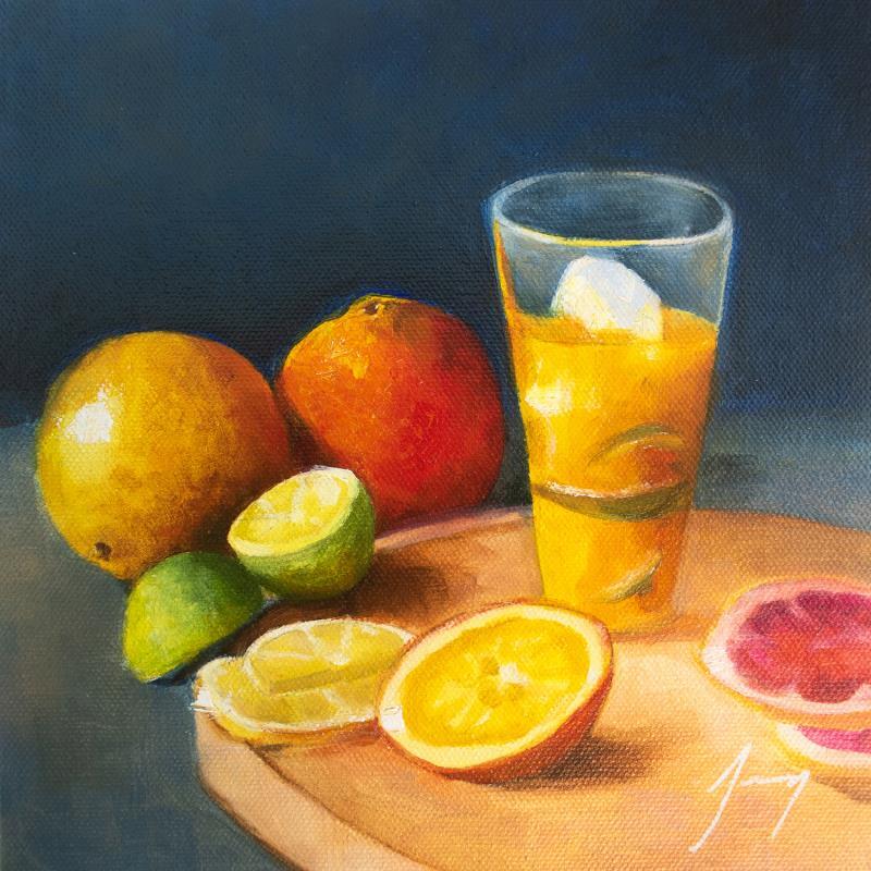 Gemälde Vitamines von Jung François | Gemälde Figurativ Öl