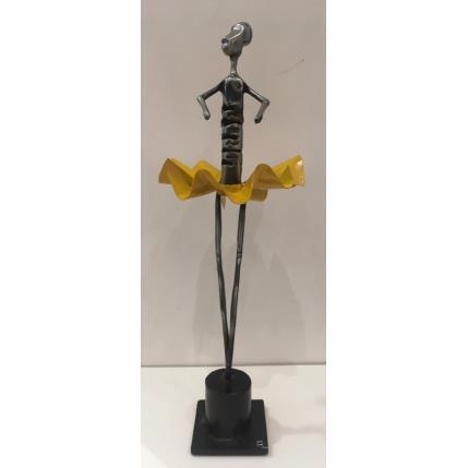Skulptur Danseuse von AL Fer & Co | Skulptur Figurativ Metall Alltagsszenen