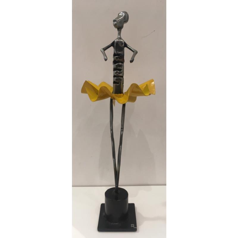 Skulptur Danseuse von AL Fer & Co | Skulptur Figurativ Metall Alltagsszenen