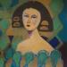 Painting Menina 1 by Sundblad Silvina | Painting Figurative Acrylic Pastel