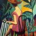 Gemälde Alone von Sundblad Silvina | Gemälde Figurativ Acryl Pastell