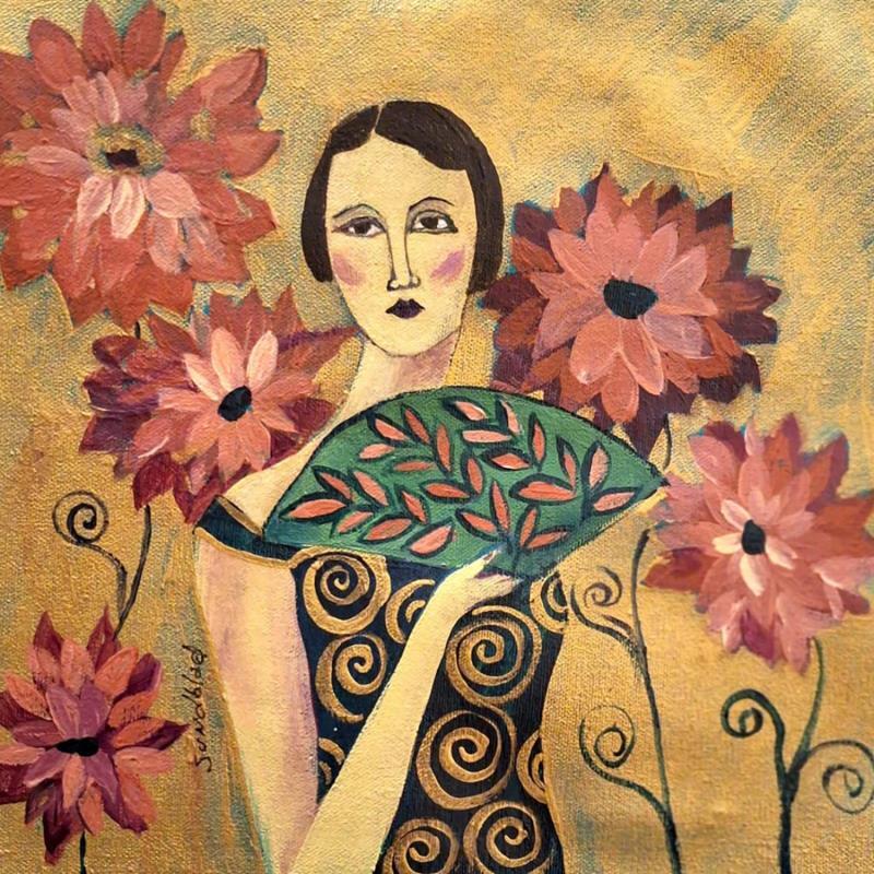 Gemälde Beloved Spring von Sundblad Silvina | Gemälde Figurativ Acryl, Pastell Pop-Ikonen