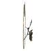 Sculpture Papillons au clair de lune by Eres Nicolas | Sculpture Figurative Animals Metal