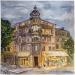 Painting La magie du soir by Sorokopud Angelina | Painting Realism Urban Watercolor