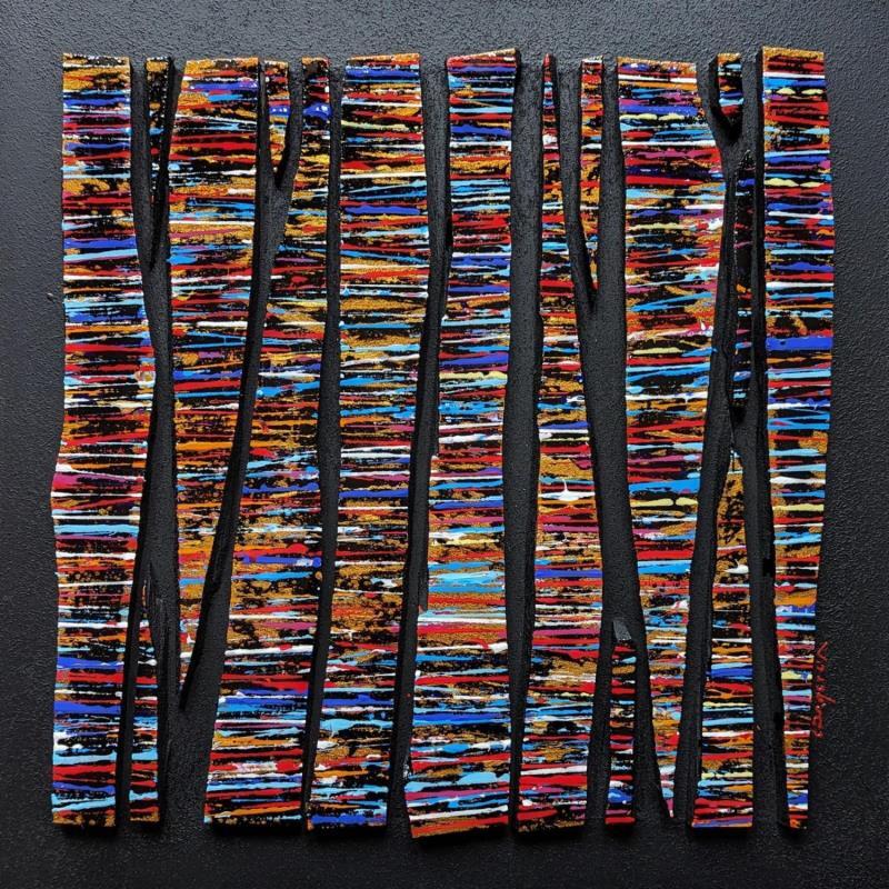 Painting Bc12 fine or multi by Langeron Luc | Painting Subject matter Wood Acrylic Resin