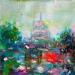 Gemälde Rain in Paris  von Solveiga | Gemälde Acryl