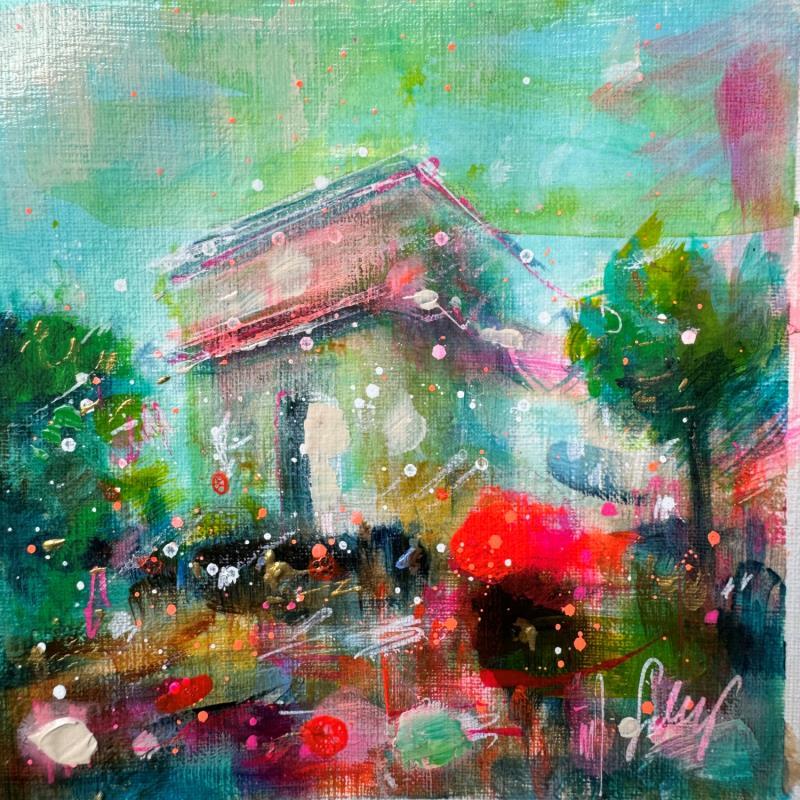 Painting L’Etoile  by Solveiga | Painting Acrylic