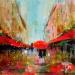 Painting Rue St Dominique  by Solveiga | Painting Acrylic