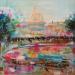 Painting Luxembourg by Solveiga | Painting Acrylic