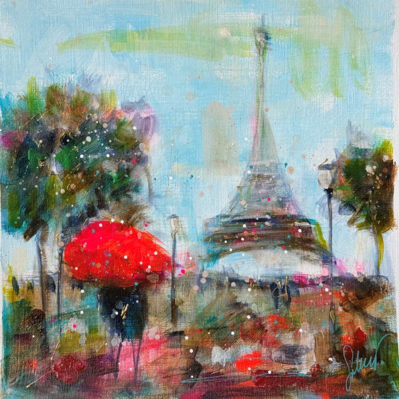 Painting Trocadéro  by Solveiga | Painting Acrylic