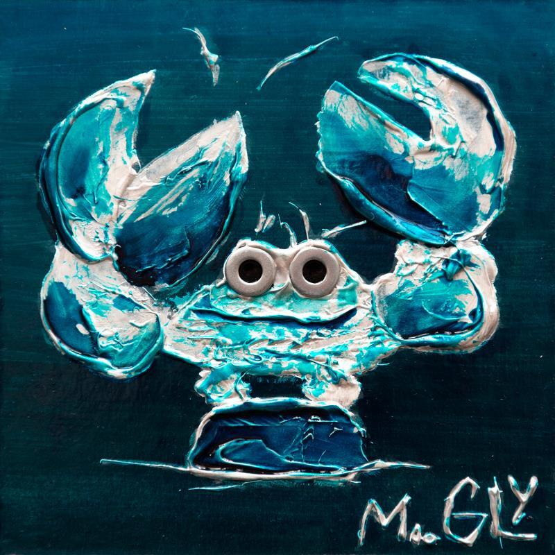 Painting Bodybuildus by Moogly | Painting Raw art Acrylic, Cardboard, Pigments, Resin Animals