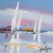 Gemälde Puissance en mer von Fonteyne David | Gemälde Figurativ Landschaften Marine Acryl
