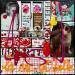 Gemälde La vie est belle ! (dog) von Costa Sophie | Gemälde Pop-Art Pop-Ikonen Acryl Collage Upcycling