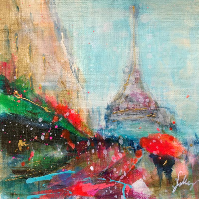 Painting Rive Gauche by Solveiga | Painting Acrylic