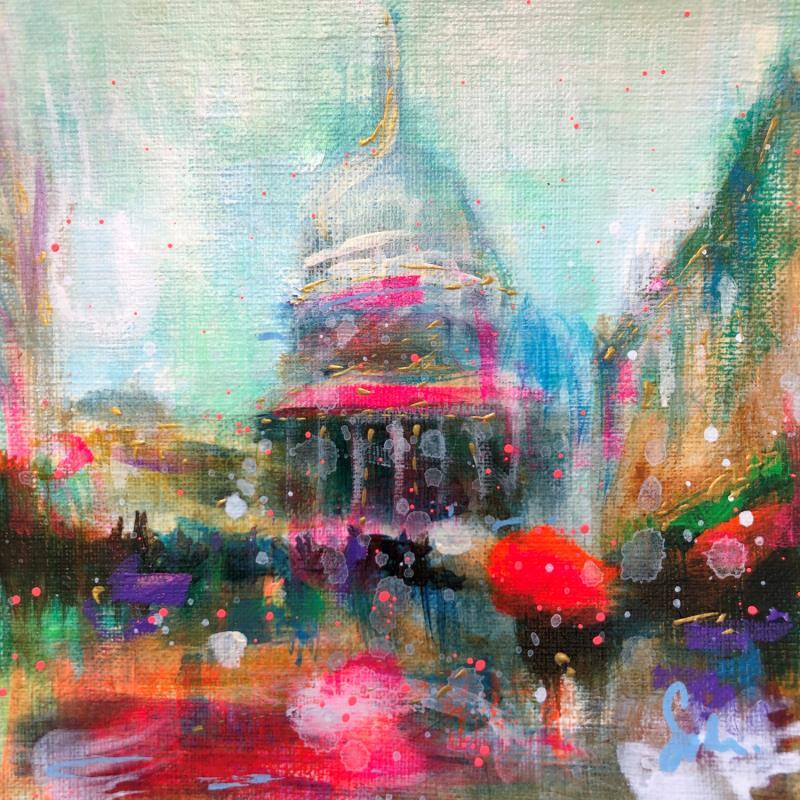 Painting Panthéon  by Solveiga | Painting Acrylic