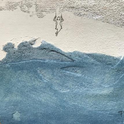 Painting ARIEL by Roma Gaia | Painting Subject matter Acrylic, Sand Minimalist