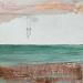 Painting PRINTEMPS by Roma Gaia | Painting Subject matter Minimalist Acrylic Sand