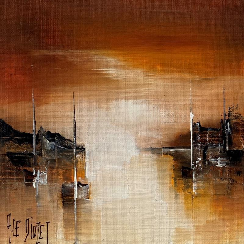 Painting Compo Colmarine 953 by Le Diuzet Albert | Painting Figurative Marine Oil