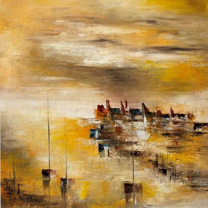 Painting Composition DZ 21 by Le Diuzet Albert | Painting Figurative Oil Marine