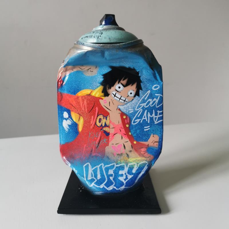 Sculpture Luffy oner by Kedarone | Sculpture Pop-art Acrylic, Graffiti Pop icons