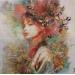 Peinture Neus pintada par Bofill Laura | Tableau Figuratif Portraits Bois Acrylique Résine