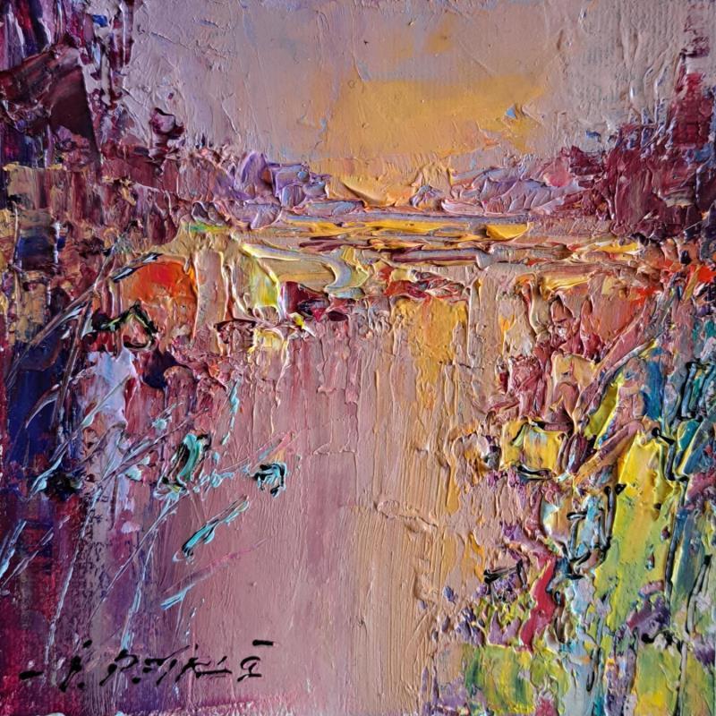 Peinture Four Springs  par Petras Ivica | Tableau Impressionnisme Paysages Huile