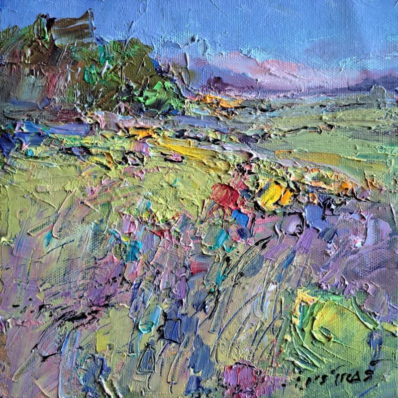 Painting Landscape  by Petras Ivica | Painting Impressionism Oil Landscapes, Pop icons