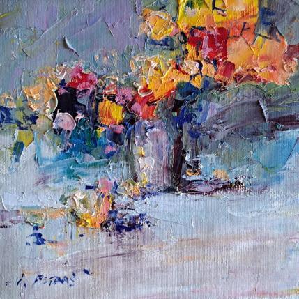 Gemälde The Scent of Flowers  von Petras Ivica | Gemälde Impressionismus Öl Landschaften, Pop-Ikonen