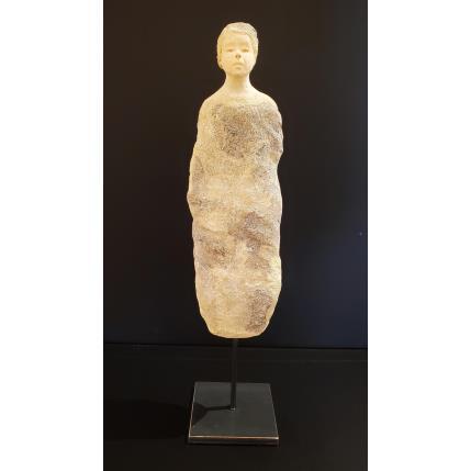Sculpture Le silence des pierres 2 by Ferret Isabelle | Sculpture