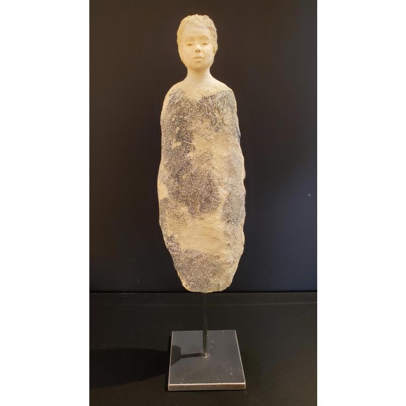 Sculpture Le silence des pierres 1 par Ferret Isabelle | Sculpture