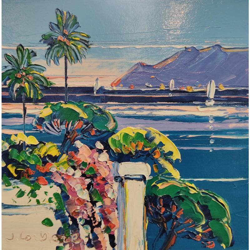 Painting L'été arrive ! by Corbière Liisa | Painting Figurative Oil Landscapes, Marine
