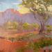 Painting Sedona Dawn by Carrillo Cindy  | Painting Figurative Landscapes Oil