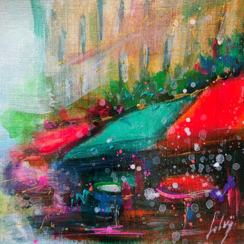 Painting Paris 1 by Solveiga | Painting Acrylic