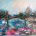 Painting Ma Seine by Solveiga | Painting Acrylic