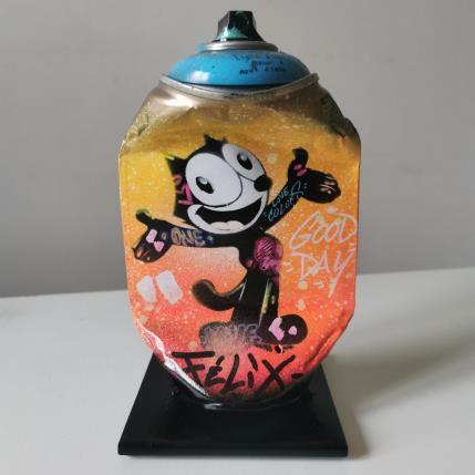 Sculpture Félix one par Kedarone | Sculpture Pop-art Acrylique, Graffiti Icones Pop
