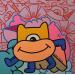 Gemälde Joy division three von Hank China | Gemälde Pop-Art Pop-Ikonen Acryl Posca