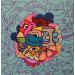 Painting Fugazi three by Hank China | Painting Pop-art Pop icons Acrylic Posca